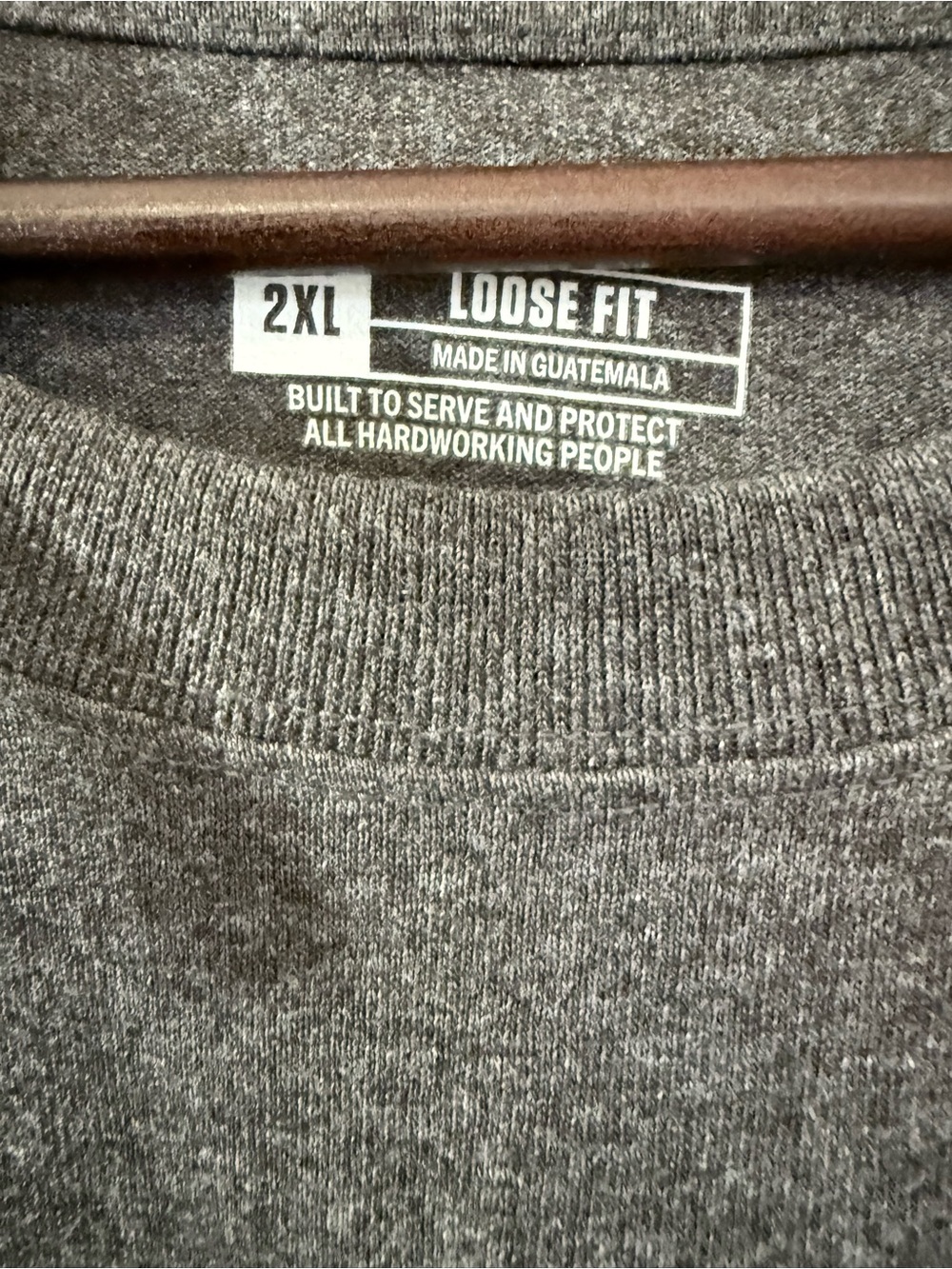 Carhartt Pocket Tee | Loose Fit Workwear | Charcoal Gray NWT | 2XL - Picture 6 of 6